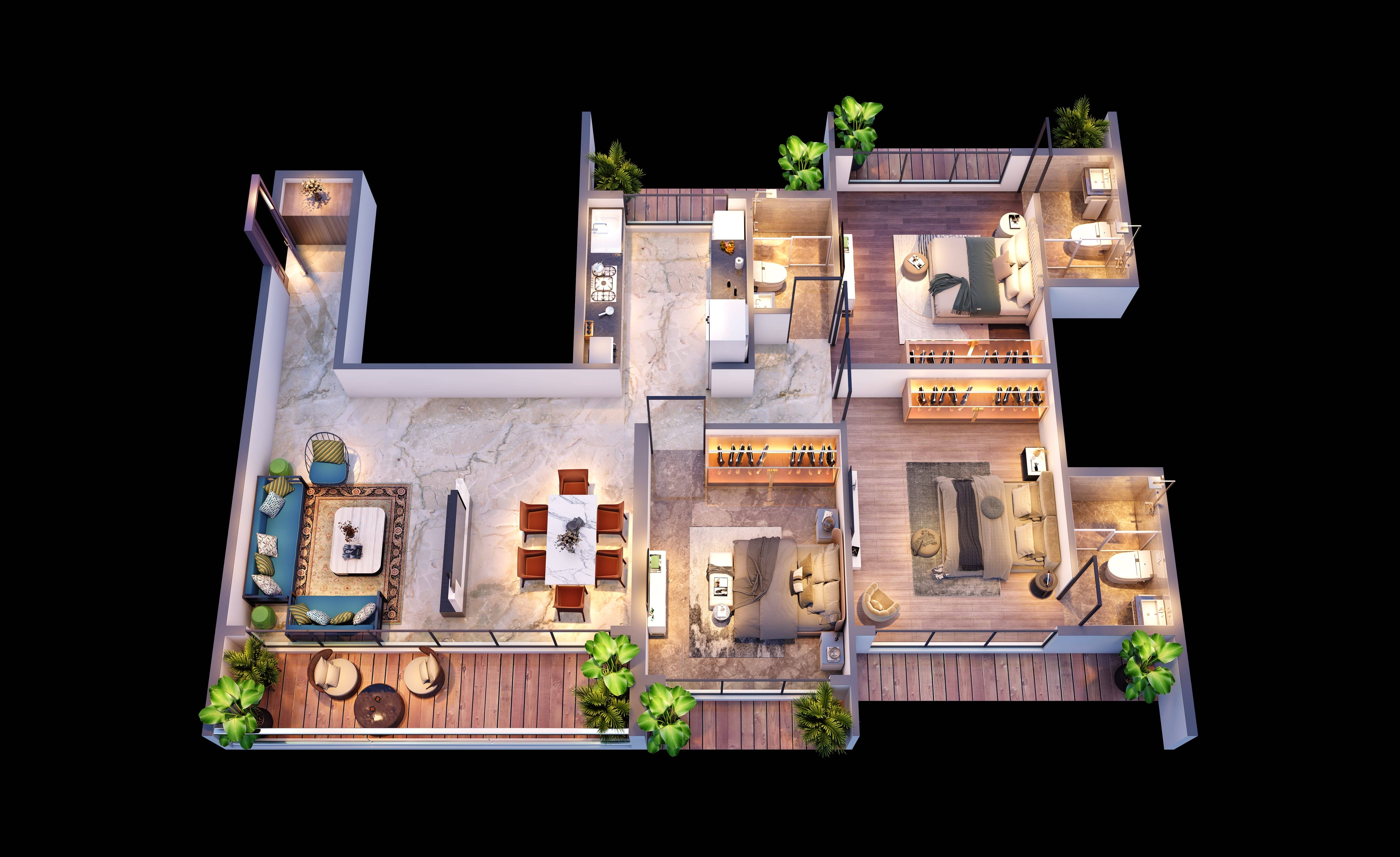 3BHK Flat